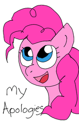 Size: 365x560 | Tagged: safe, pinkie pie, g4, drama, female, solo