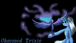 Size: 1920x1080 | Tagged: safe, artist:lupo-lycanth, trixie, ask obsessed trixie, g4, naught, wallpaper