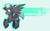 Size: 3000x1859 | Tagged: safe, artist:glacierponi, thunderlane, pegasus, pony, g4, male, solo, stallion, wallpaper