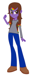 Size: 250x550 | Tagged: safe, artist:dulcepanque, oc, oc only, equestria girls, g4, solo