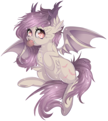 Size: 1335x1503 | Tagged: safe, artist:hamatte, fluttershy, bat pony, pony, bats!, g4, apple, female, flutterbat, mouth hold, race swap, simple background, solo, transparent background