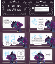 Size: 1812x2131 | Tagged: safe, artist:herny, princess luna, luna-afterdark, g4, ask, comic, female, solo, tumblr