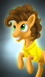 Size: 2202x3759 | Tagged: safe, artist:wolframclaws, cheese sandwich, earth pony, pony, g4, my little pony: friendship is magic, pinkie pride, male, solo, stallion