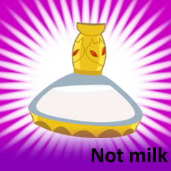 Size: 250x250 | Tagged: safe, derpibooru, flashback potion, meta, not milk, spoilered image joke, squick