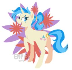 Size: 651x637 | Tagged: safe, artist:moonswirll, allie way, pony, unicorn, g4, solo