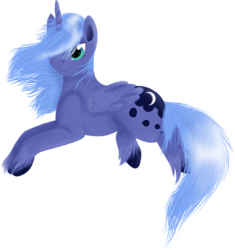 Size: 1010x1076 | Tagged: safe, artist:crosspone, princess luna, g4, female, simple background, solo, unshorn fetlocks