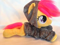 Size: 1024x768 | Tagged: artist needed, safe, scootaloo, g4, clothes, hoodie, irl, photo, plushie