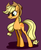 Size: 870x1060 | Tagged: safe, artist:sigmanas, applejack, earth pony, pony, g4, female, smiling, solo