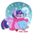 Size: 2969x2921 | Tagged: safe, artist:ladypixelheart, trixie, twilight sparkle, alicorn, pony, g4, blushing, clothes, female, lesbian, mare, scarf, shared clothing, shared scarf, ship:twixie, shipping, simple background, snow, snowfall, transparent background, twilight sparkle (alicorn)