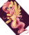 Size: 4033x4759 | Tagged: safe, artist:carligercarl, fluttershy, pegasus, pony, g4, absurd resolution, female, frame, heart, holding, hoof hold, looking at you, mare, solo, spread wings, three quarter view, wings