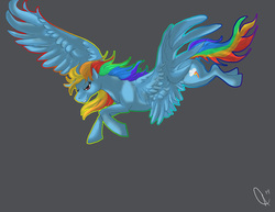 Size: 900x695 | Tagged: safe, artist:frozen-north, rainbow dash, g4, female, solo