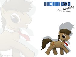 Size: 600x450 | Tagged: safe, doctor whooves, time turner, pony, g4, doctor who, male, ponified, solo