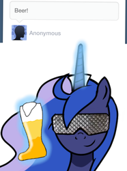 Size: 680x916 | Tagged: safe, princess luna, g4, askdrlunakor, female, solo, tumblr