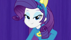 Size: 1920x1080 | Tagged: safe, screencap, rarity, equestria girls, g4, female, lidded eyes, solo, wondercolts