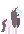 Size: 24x34 | Tagged: safe, artist:spideride, oc, oc only, oc:wind trail, pony, animated, female, mare, pixel art, simple background, solo, tiny, transparent background