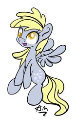 Size: 1285x2063 | Tagged: safe, artist:applemarshmallows, derpy hooves, pegasus, pony, g4, female, mare, solo