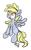 Size: 1285x2063 | Tagged: safe, artist:applemarshmallows, derpy hooves, pegasus, pony, g4, female, mare, solo