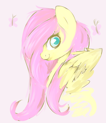 Size: 900x1046 | Tagged: safe, artist:fikakorv, fluttershy, g4, female, solo