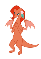 Size: 466x672 | Tagged: safe, artist:queencold, oc, oc only, oc:jazz, dragon, dragoness, simple background, solo, teenaged dragon, transparent background