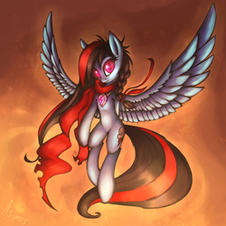 Size: 1280x1280 | Tagged: safe, artist:asimos, rainbow dash, pegasus, pony, g4, clothes, female, fire, mare, rebel, revolution, scarf, solo