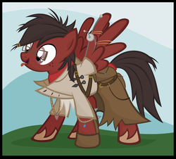 Size: 2247x2031 | Tagged: safe, artist:jittery-the-dragon, oc, oc only, oc:cookie crumble, pegasus, pony, solo