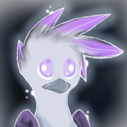 Size: 500x500 | Tagged: safe, artist:princessamity, oc, oc only, griffon, glowing, portrait, simple background, smudge, solo, stars