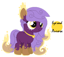 Size: 318x284 | Tagged: safe, artist:dat-lil-filly, oc, oc only, earth pony, pony, female, filly, necklace, solo