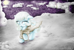 Size: 3168x2160 | Tagged: safe, artist:aquaticsun, oc, oc only, oc:snowdrop, pony, cloud, cloudy, solo