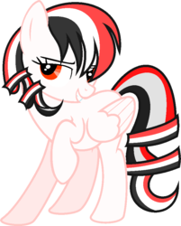 Size: 720x896 | Tagged: safe, artist:ragingpeppers, oc, oc only, oc:lonely hearts, pegasus, pony, solo