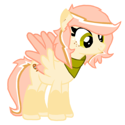 Size: 1150x1150 | Tagged: safe, artist:thepoeticpony, oc, oc only, pegasus, pony, bandana, solo