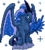 Size: 71x79 | Tagged: safe, artist:art-surgery, princess luna, dragon, g4, dragon cave, dragoness, dragonified, female, lunadragon, pixel art, recolor, seasonal dragon, simple background, sitting, solo, species swap, sprite, transparent background, winter dragon