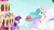 Size: 1280x720 | Tagged: safe, screencap, princess celestia, twilight sparkle, g4, mmmystery on the friendship express, my little pony: friendship is magic, cake, cakelestia, spread wings