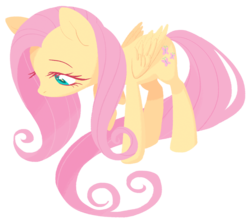 Size: 800x716 | Tagged: safe, artist:qpqp, fluttershy, pony, g4, female, solo