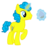 Size: 720x672 | Tagged: safe, pony, cupcake, element of laughter, fanfic art, food, glowing horn, horn, magic, ponified, simple background, solo, telekinesis, transparent background