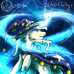Size: 897x891 | Tagged: safe, artist:aeritus, star swirl the bearded, g4, 30 minute art challenge, male, solo
