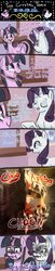 Size: 600x2962 | Tagged: safe, artist:chingilin, rarity, twilight sparkle, alicorn, pony, g4, comic, crystal express, dialogue, female, mare, twilight sparkle (alicorn)