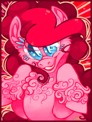 Size: 620x820 | Tagged: safe, artist:xenon, pinkie pie, g4, chest fluff, female, solo, unshorn fetlocks