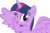 Size: 11086x7338 | Tagged: safe, artist:draco-runan, twilight sparkle, alicorn, pony, g4, my little pony: friendship is magic, three's a crowd, absurd resolution, female, mare, simple background, solo, spoiler alert, transparent background, twilight sparkle (alicorn), vector, wink