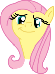 Size: 476x632 | Tagged: safe, fluttershy, g4, dreamworks face, female, solo