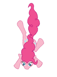 Size: 420x563 | Tagged: safe, artist:ridleywolf, pinkie pie, g4, falling, female, solo