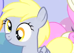 Size: 405x290 | Tagged: safe, cloud kicker, derpy hooves, twinkleshine, g4, pinkie pride, filly, filly derpy