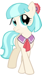 Size: 2400x4300 | Tagged: safe, artist:thealjavis, coco pommel, earth pony, pony, g4, female, mare, simple background, solo, transparent background