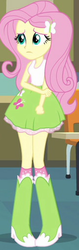 Size: 159x503 | Tagged: safe, screencap, fluttershy, equestria girls, g4, female, outfit catalog, shy, solo