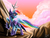 Size: 1000x750 | Tagged: safe, artist:drizzthunter, rainbow dash, g4, armor, dragoon, female, lance, solo, spear