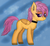 Size: 759x701 | Tagged: safe, artist:liquidarrow-x, scootaloo, g4, female, solo