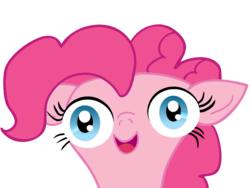 Size: 1024x768 | Tagged: safe, artist:tranquilmind, pinkie pie, earth pony, pony, g4, faic, female, mare, simple background, solo, transparent background, wat