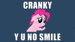 Size: 1280x720 | Tagged: safe, artist:talyllyn, pinkie pie, a friend in deed, g4, female, solo, y u no