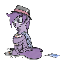 Size: 2000x2000 | Tagged: safe, pony, /mlp/, /mlp/-tan, 4chan cup, 4chan cup scarf, cereal, clothes, fedora, flag, football, get hype, hat, keyboard, ponified, scarf, solo, wii remote