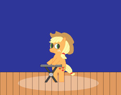 Size: 750x587 | Tagged: safe, artist:hmcvirgo92, applejack, earth pony, pony, g4, bipedal, female, solo