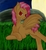 Size: 463x506 | Tagged: safe, artist:rinnythepony, babs seed, bat pony, pony, g4, bat ponified, female, race swap, solo